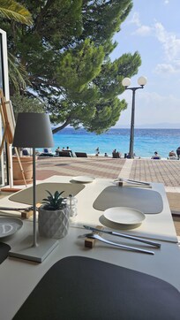 Ausblick aus dem Restaurant