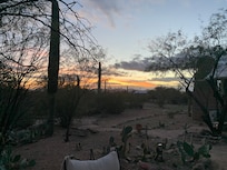 Sunsets at the property