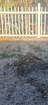 Piles left everywhere.