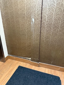 Wallpaper is peeling