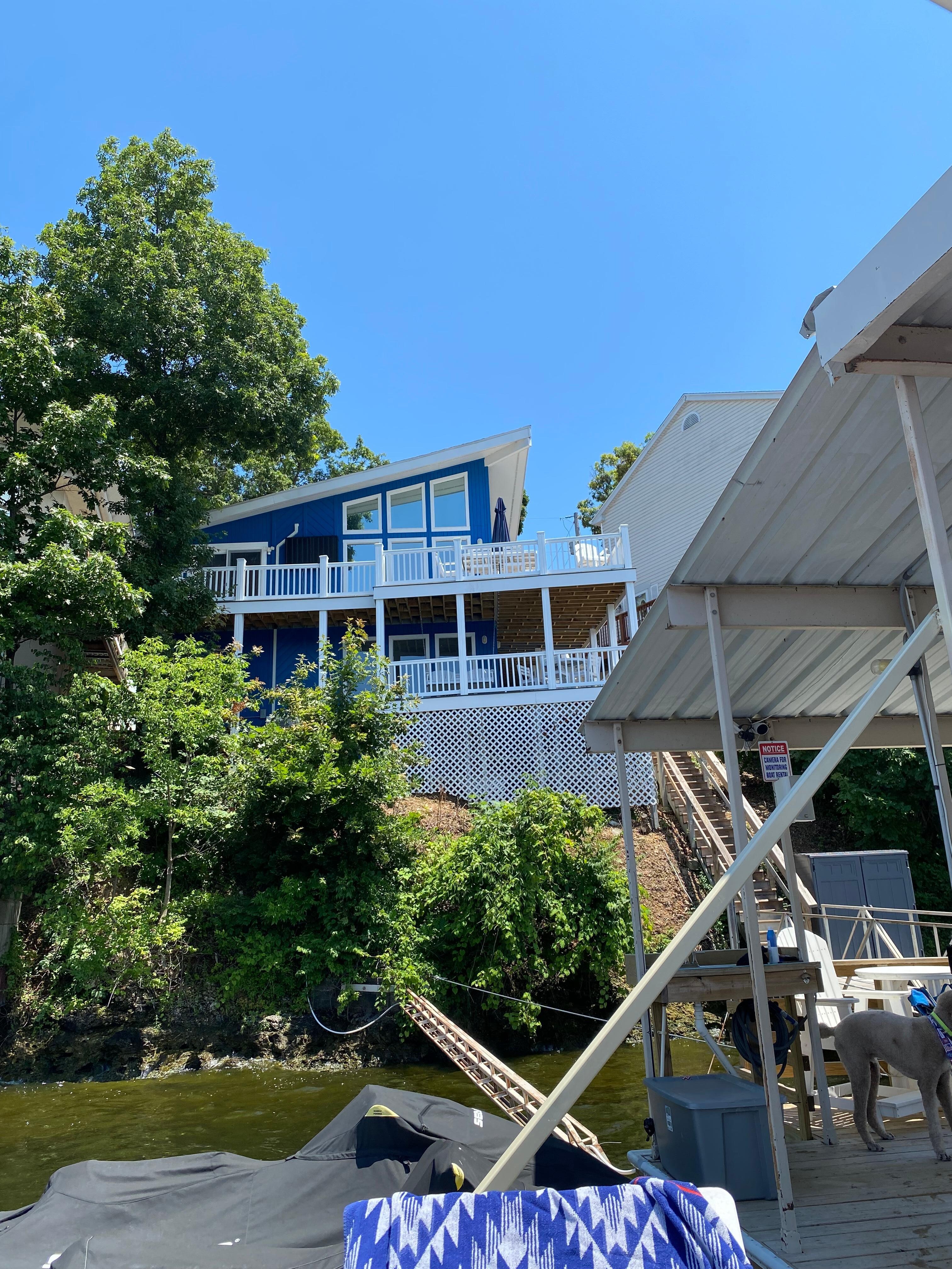 View from the dock 