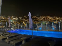 Rooftop bar and pool