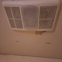 Light in bathroom