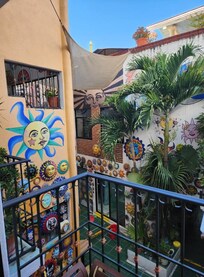 View from our balcony