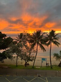 The brilliance of sunset at Lemon Bay (Baie des Citrons)