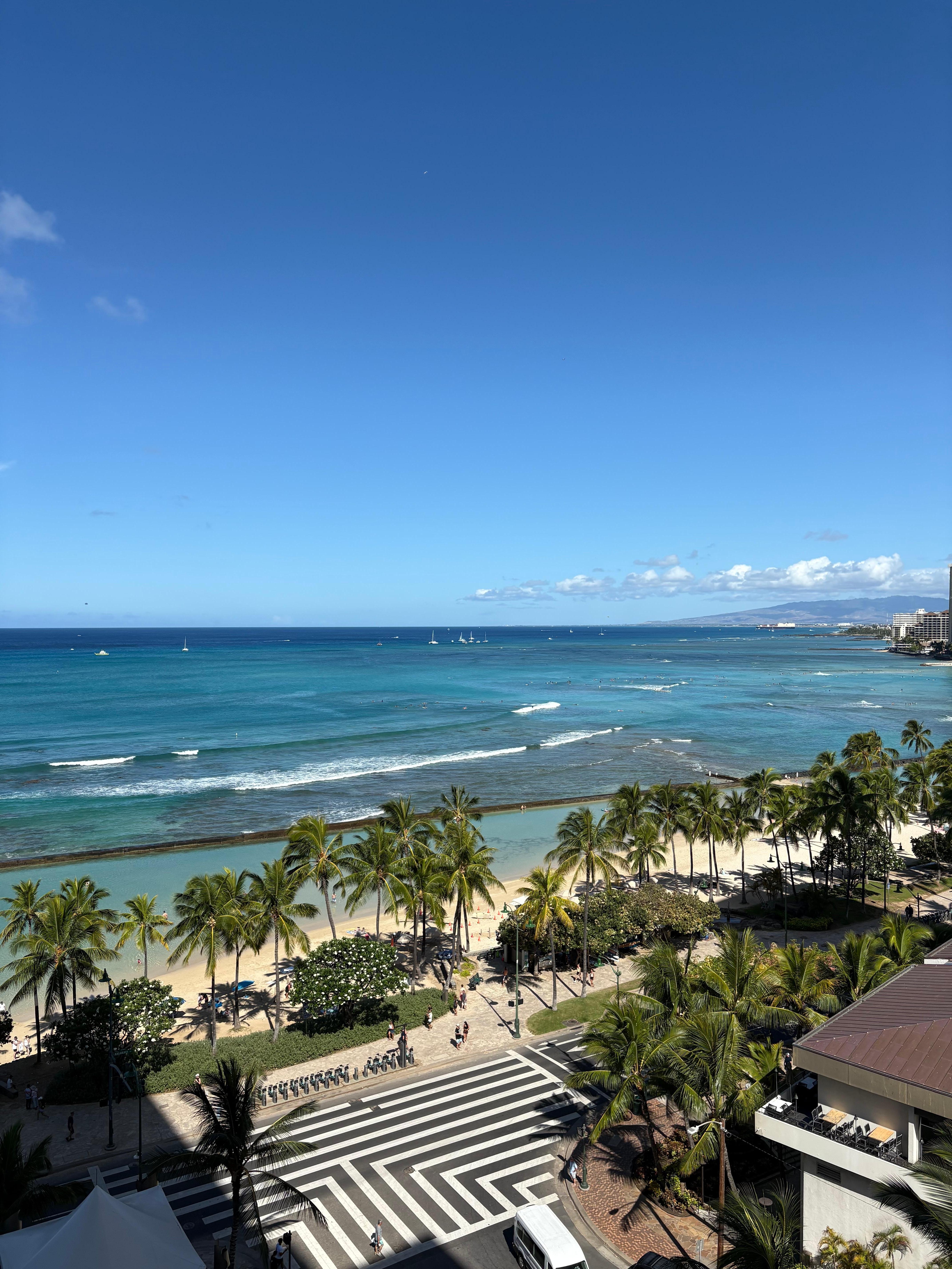 From our balcony
