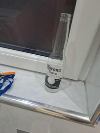 In shower