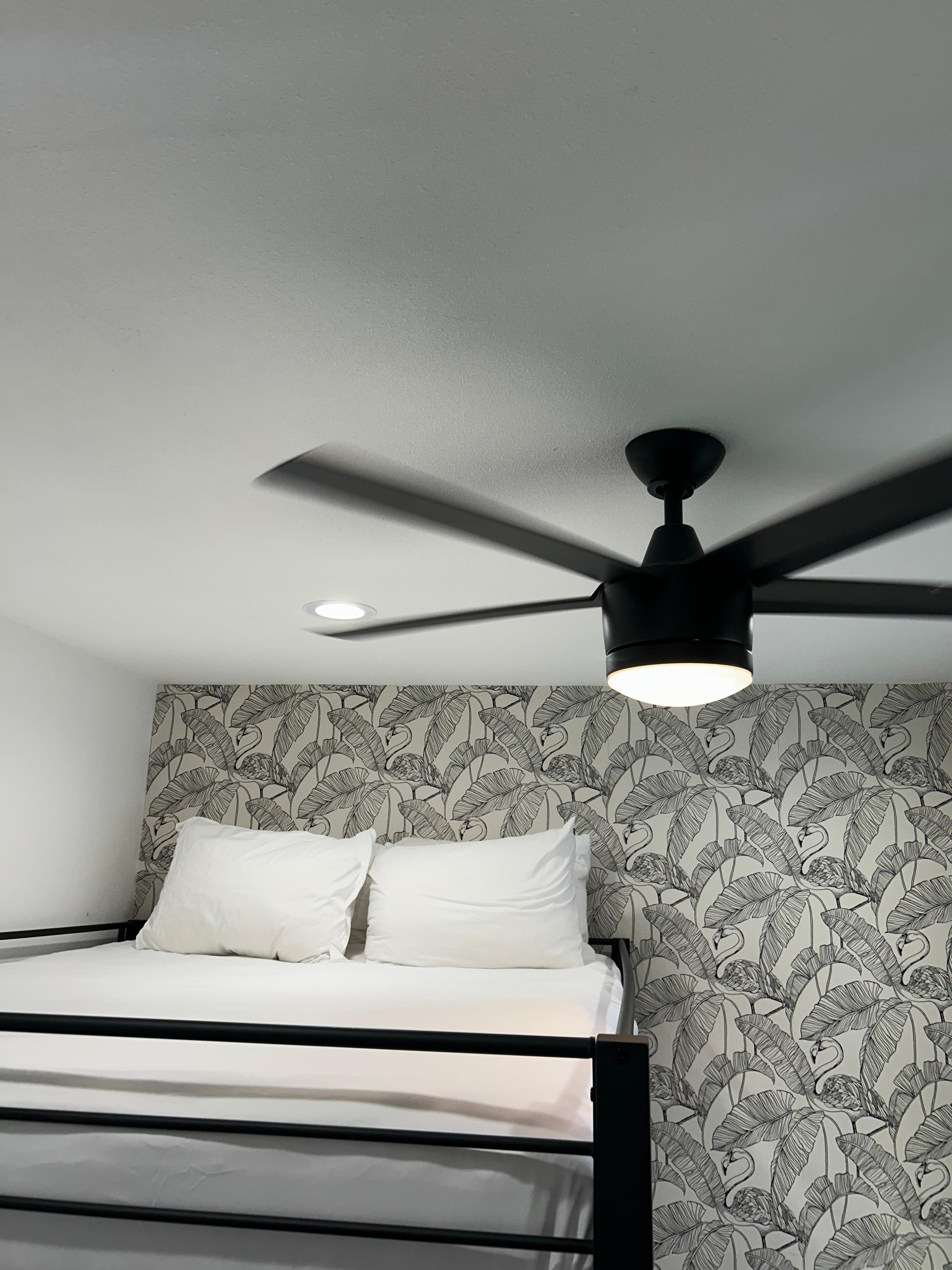 Dangerous ceiling fan situation