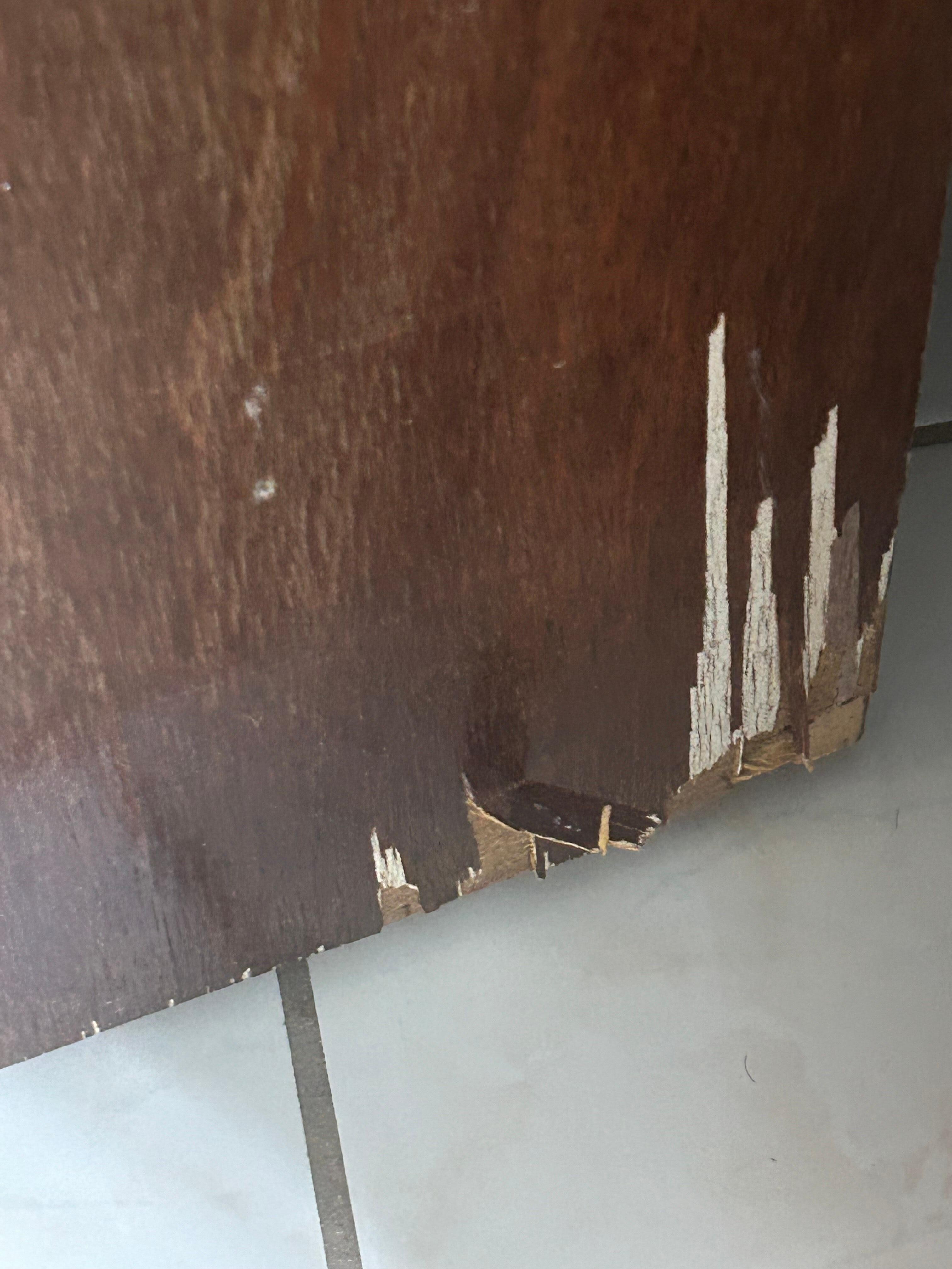 Door decay and damage, both rooms had this