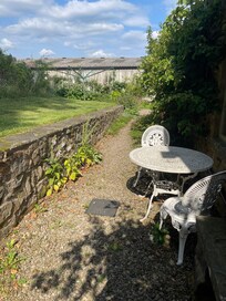 Place to have tea and enjoy the garden