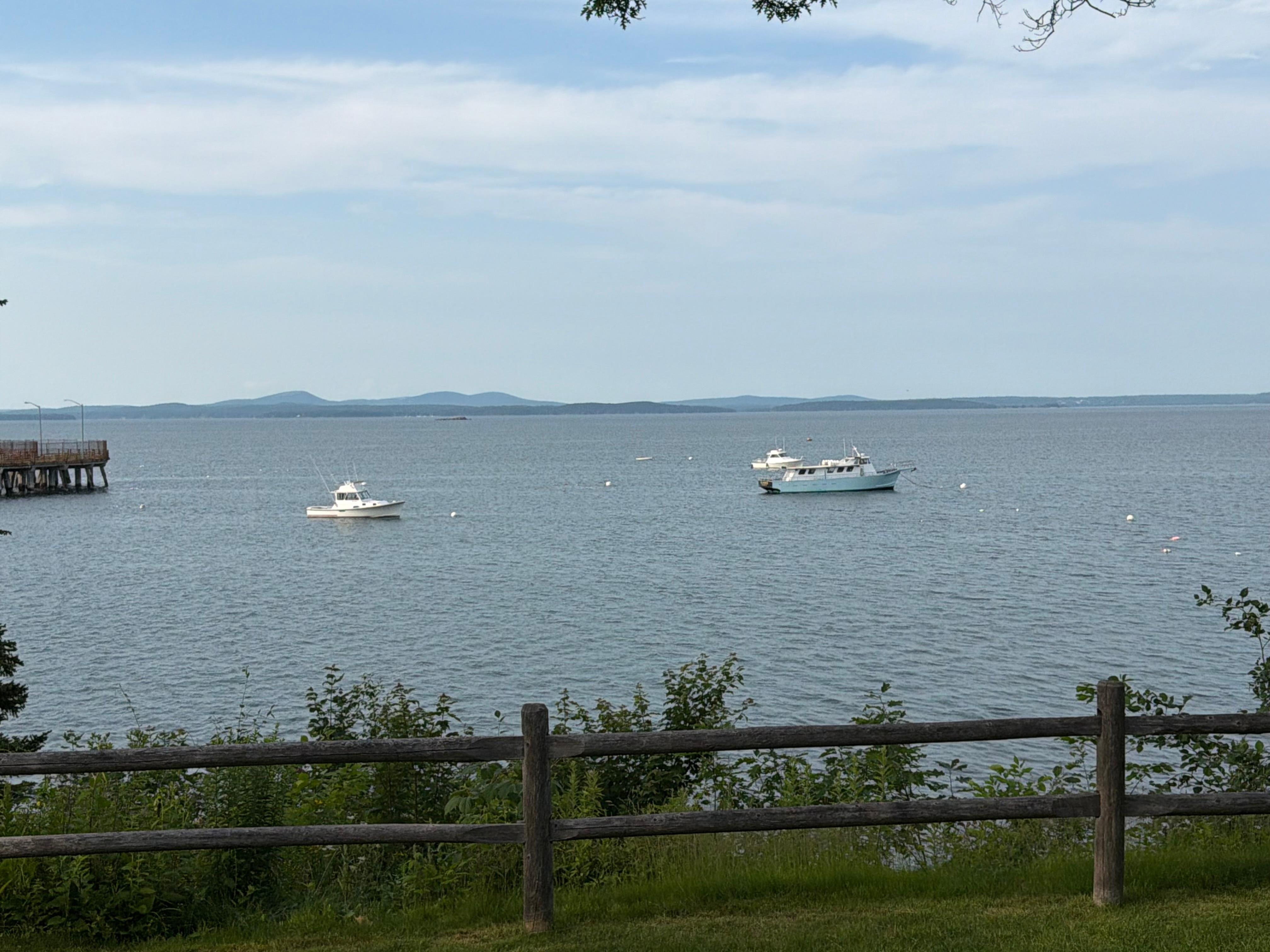 View from our room.