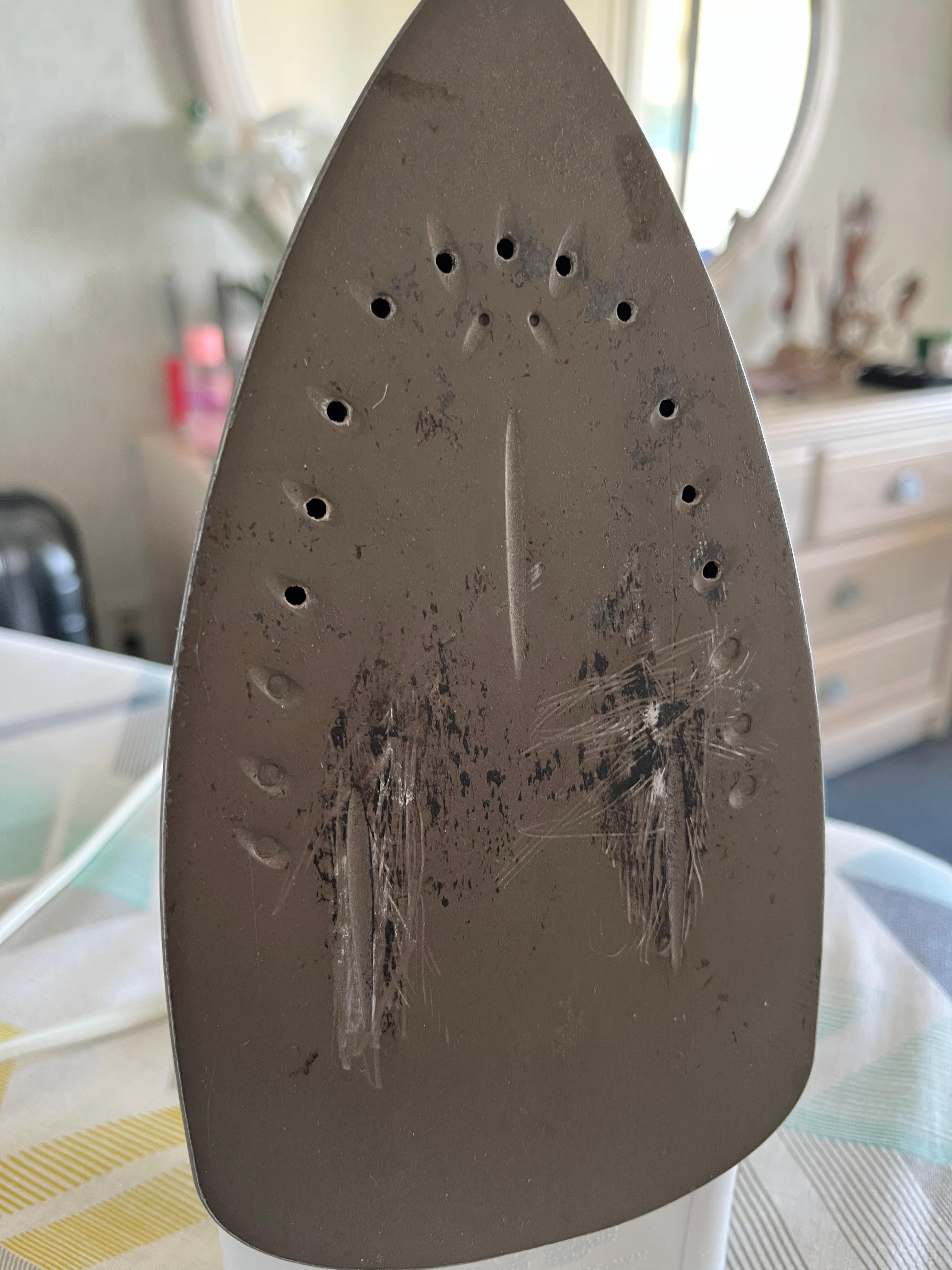 Too scared to use the iron on my clothes 