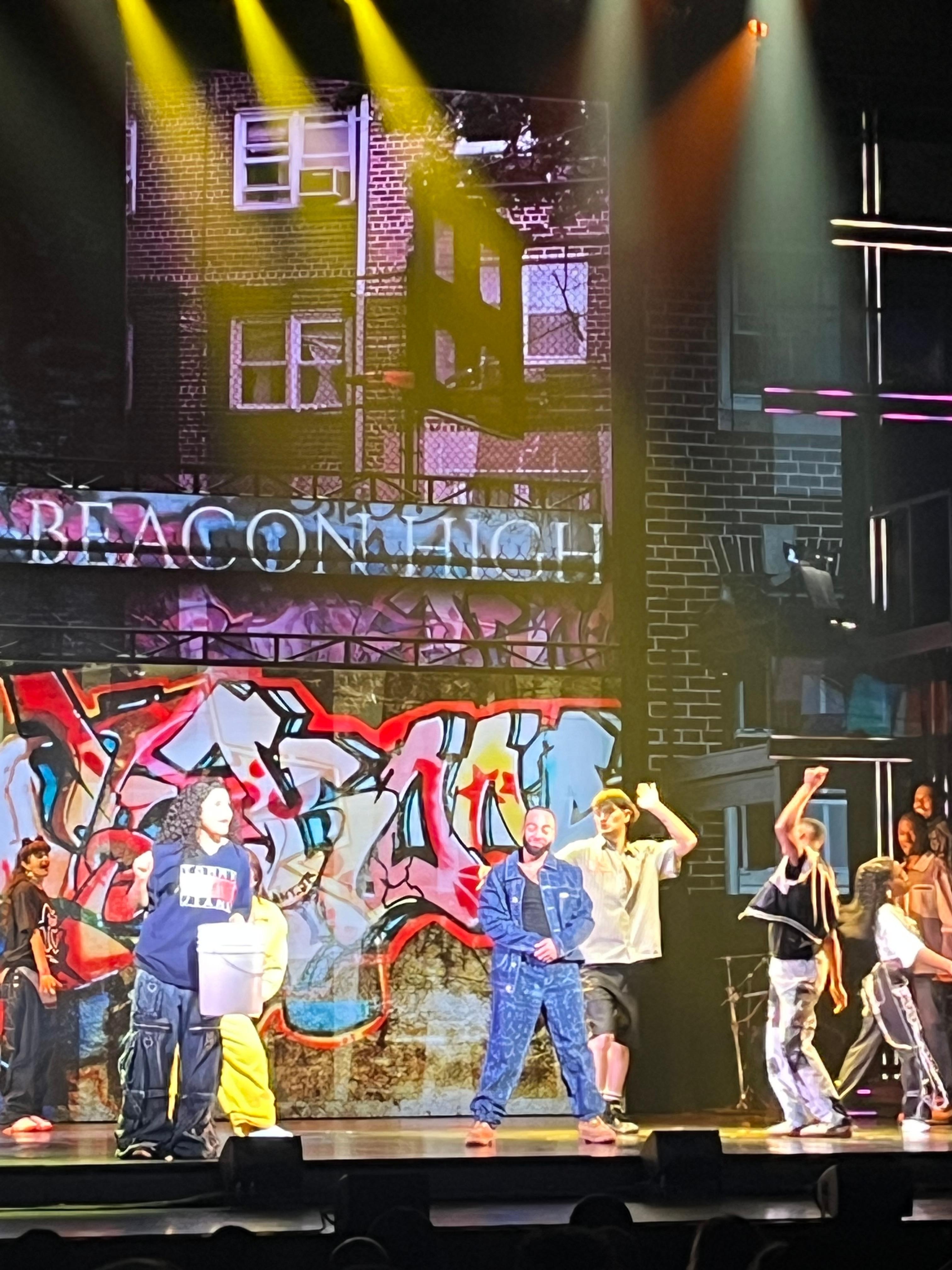 Our son ASTEN performing in “ Hell’s Kitchen” at the Peace Center.