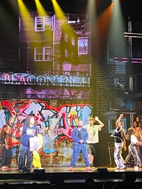 Our son ASTEN performing in “ Hell’s Kitchen” at the Peace Center.