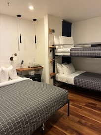 Not sure why they gave a solo traveler this big room. I was “ upgraded “ at no cost.  I did like the room and it was quiet
