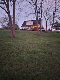 View of house from pond