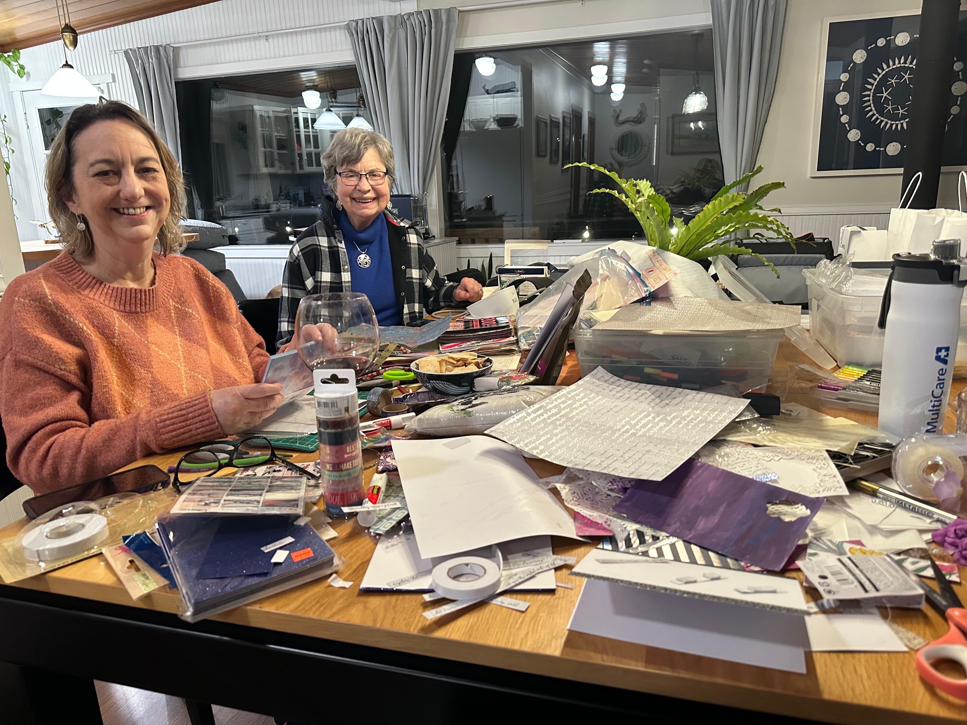 Lots of room to spread out for crafts!!