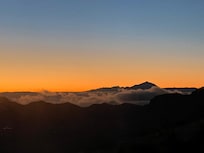 Tenerife med Teide i fjärran.