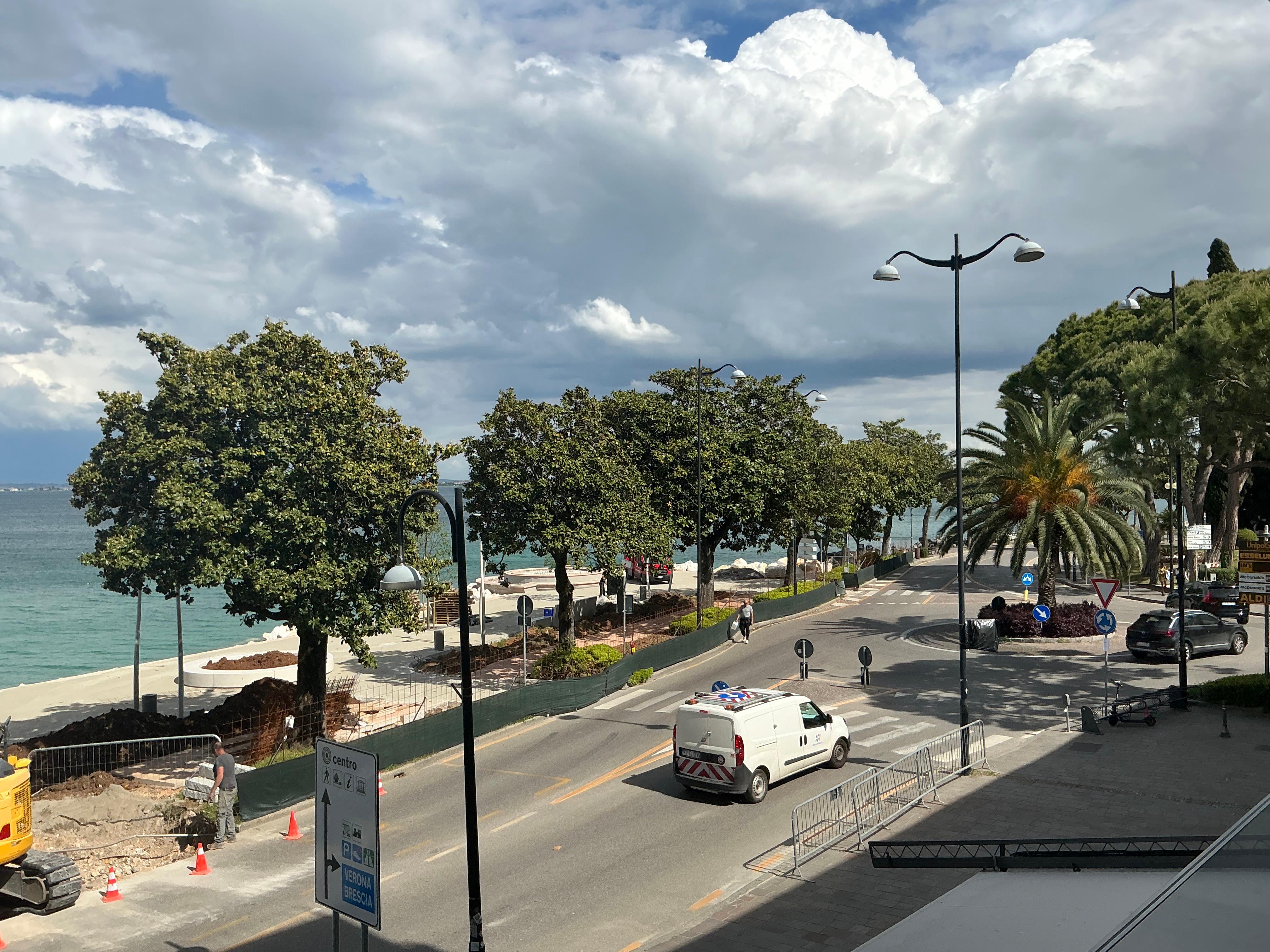 View from our balcony 