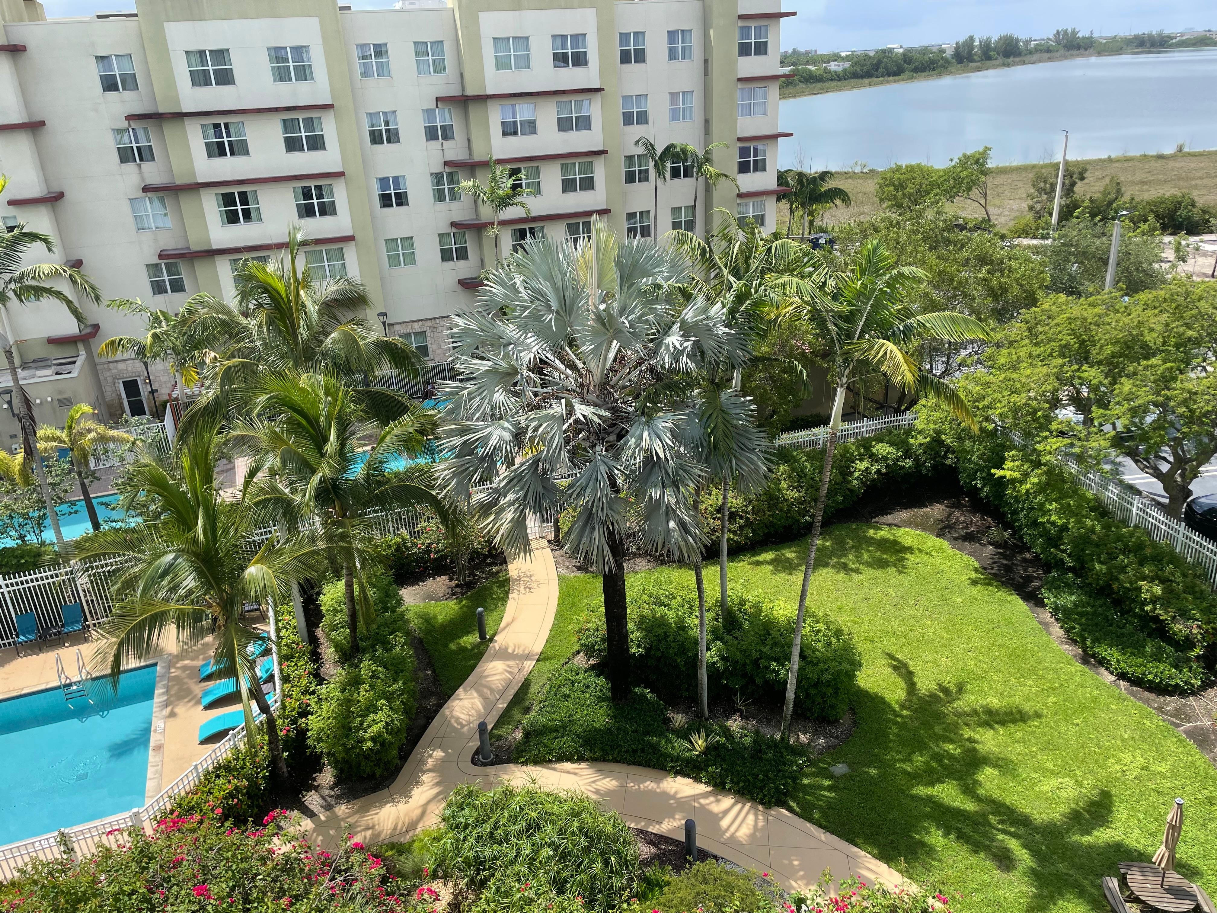 View from our room.