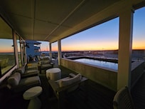 Panoramic sunset views from the deck are amazing!