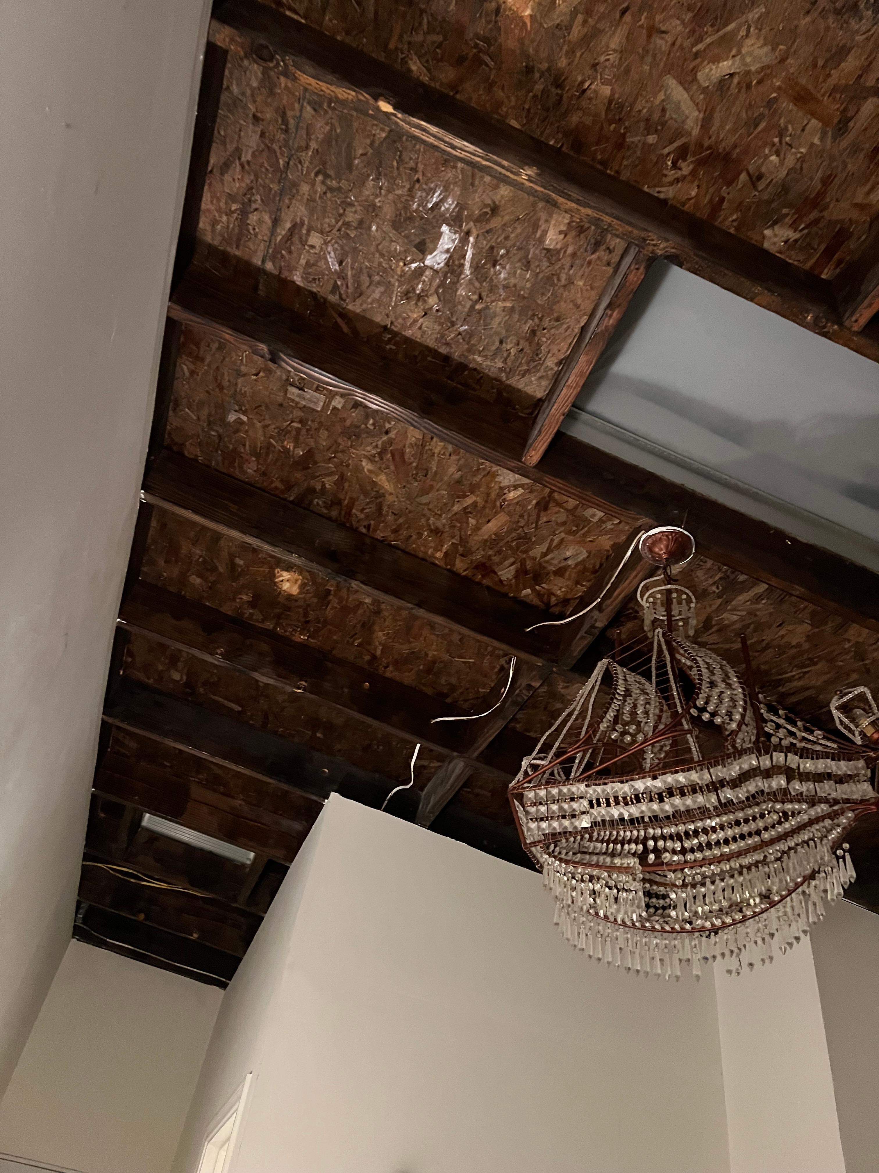 roof wasn’t even completed 