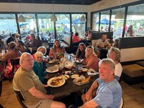 One of our family dinners at the black marlin do not recommend 🤢
