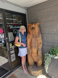 My partner at Grandma's Faye's grocery store trinkets shirts, hoodies, magnets, beer and ice ice cream hand scooped.