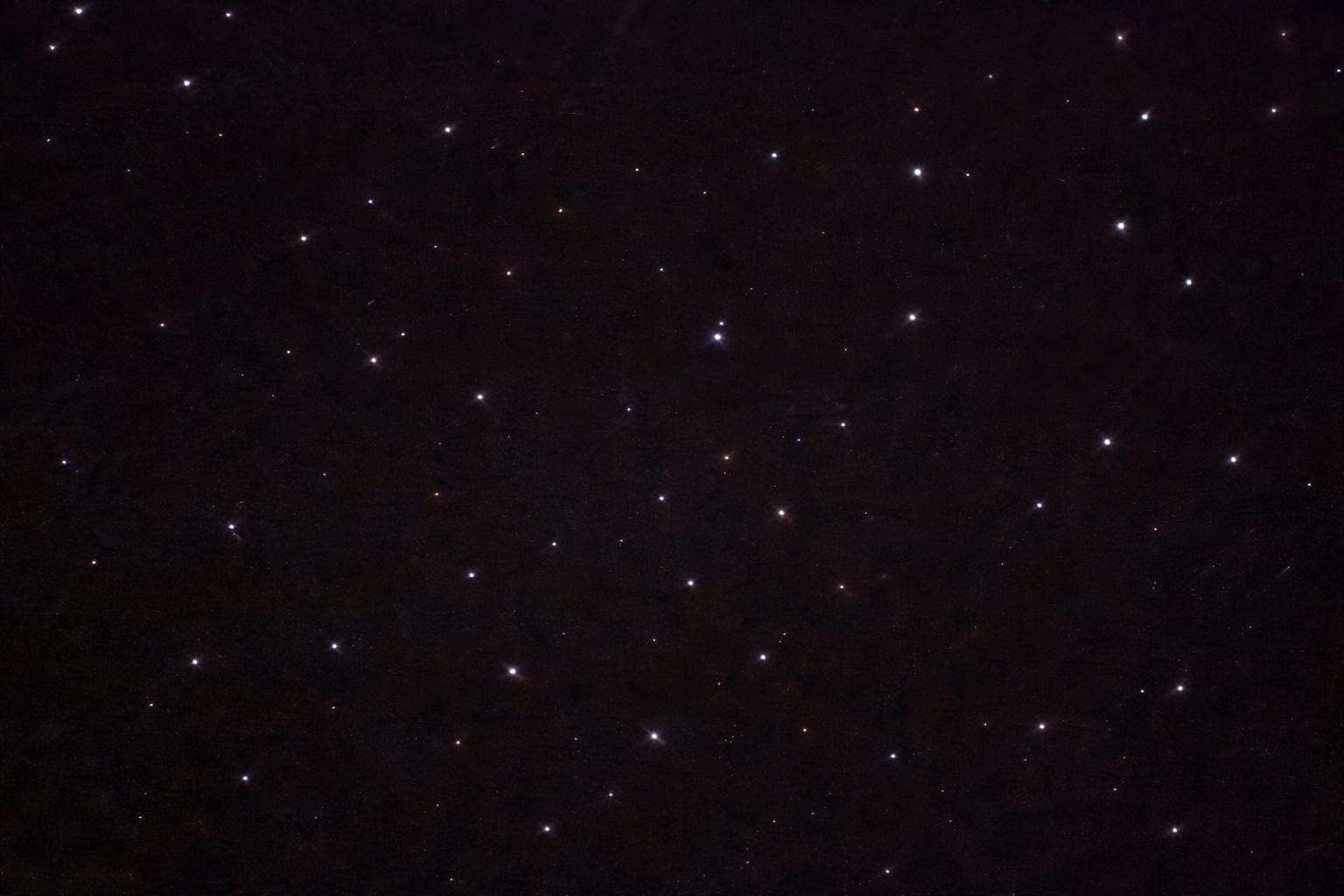 Beautiful clear view of the stars at night 