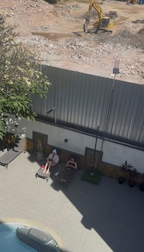 Extremely loud construction site next door