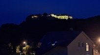 AbendBlick auf die Festung Königstein