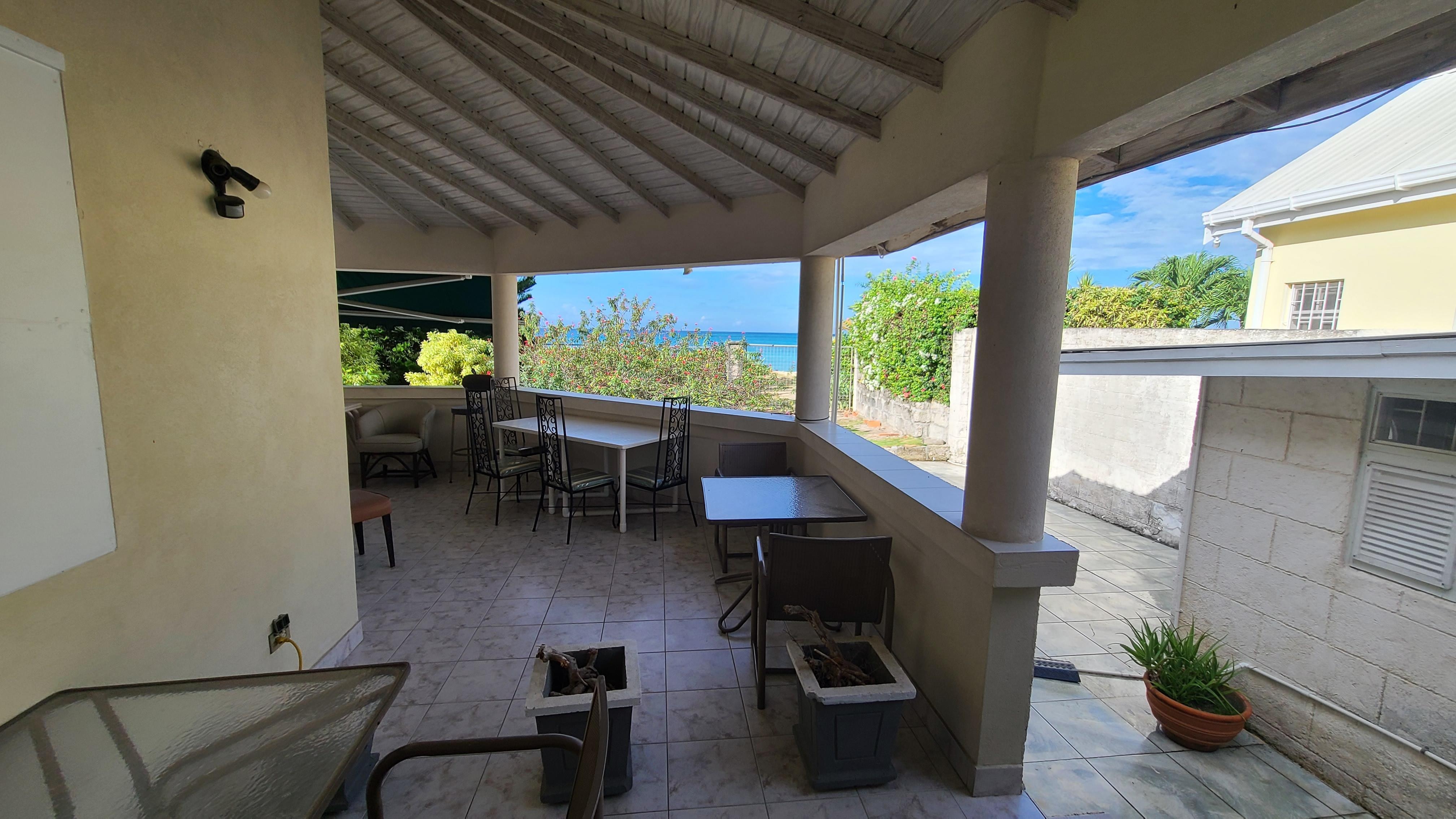 View from door of apartment.