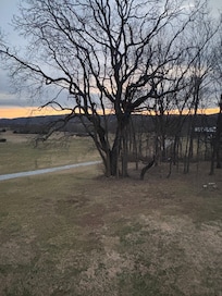 Sunrise from the deck.