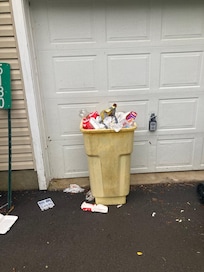 This is what greeted us when we arrived.