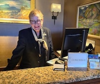 Sara Beth the super friendly and helpful concierge