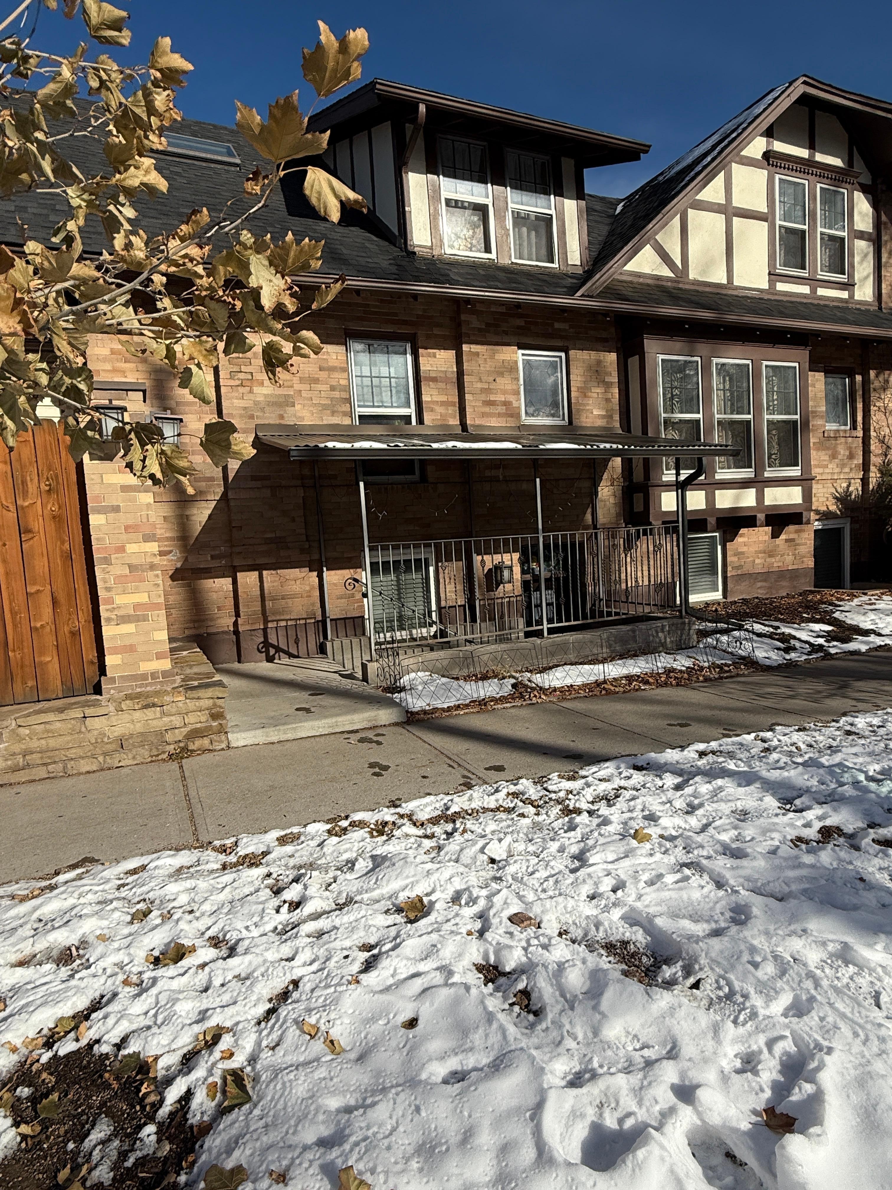 It had snowed the day before. The streets were easy to navigate while still giving you the snow everyone wishes for when experiencing the holiday events, parades, lights, and views.