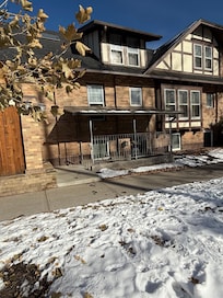 It had snowed the day before. The streets were easy to navigate while still giving you the snow everyone wishes for when experiencing the holiday events, parades, lights, and views.