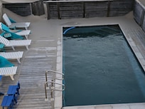 Pool full of sand the majority of the trip. Left early due to condition of amenities.