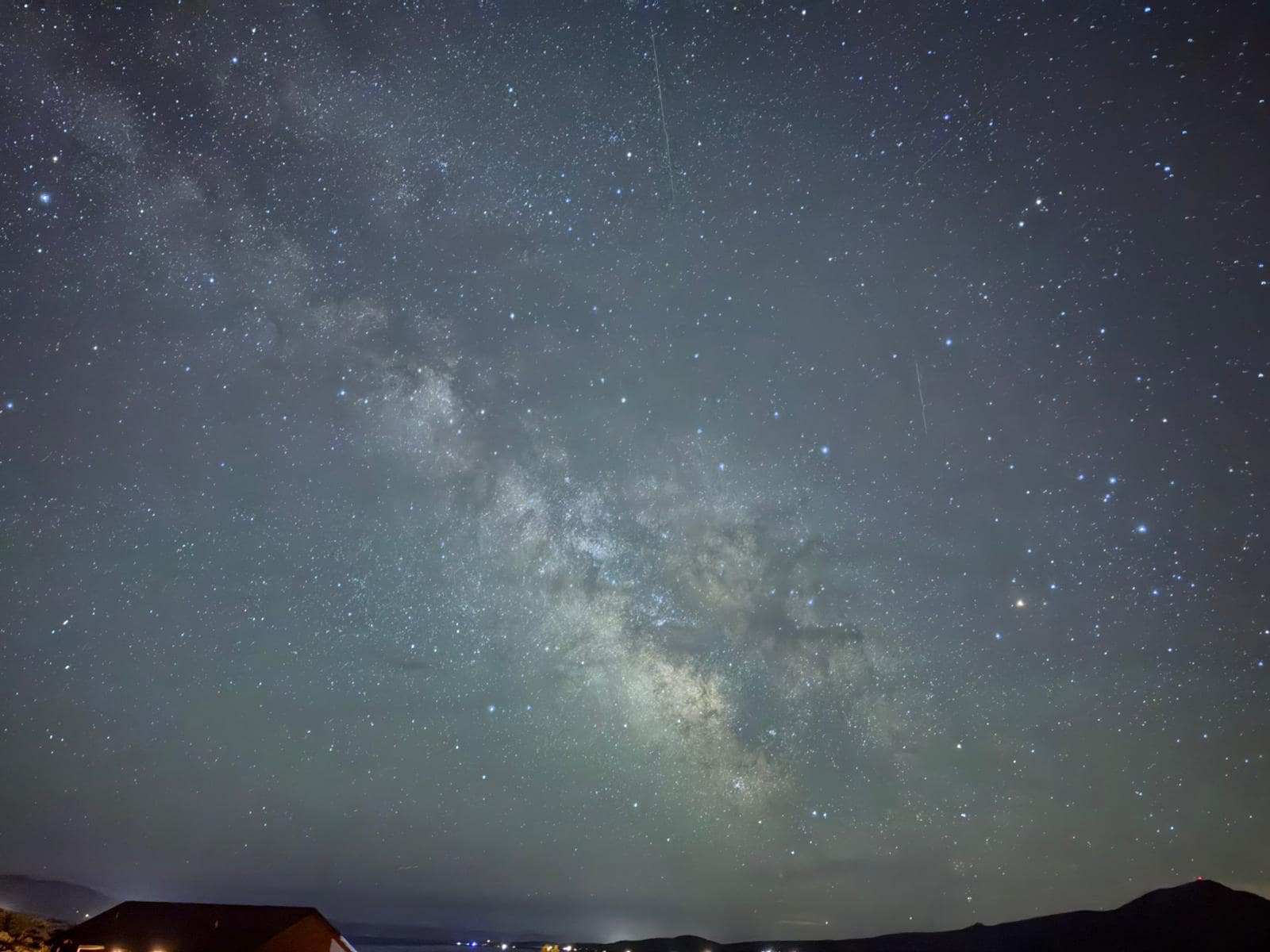 Night time photos from balcony