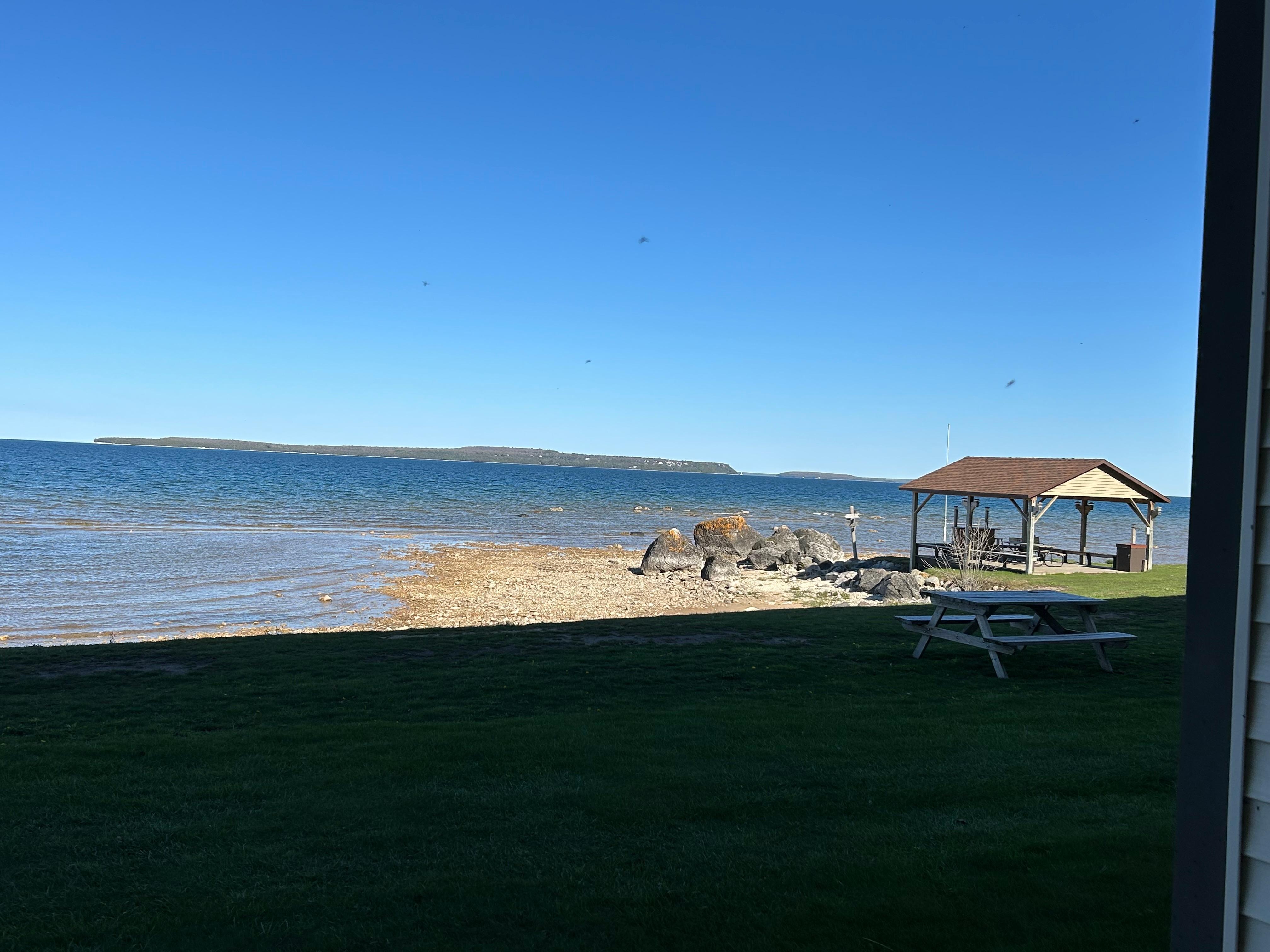 View from our patio door