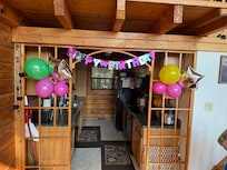 Asked the host for birthday decorations. Did not disappoint and had it ready before our arrival.