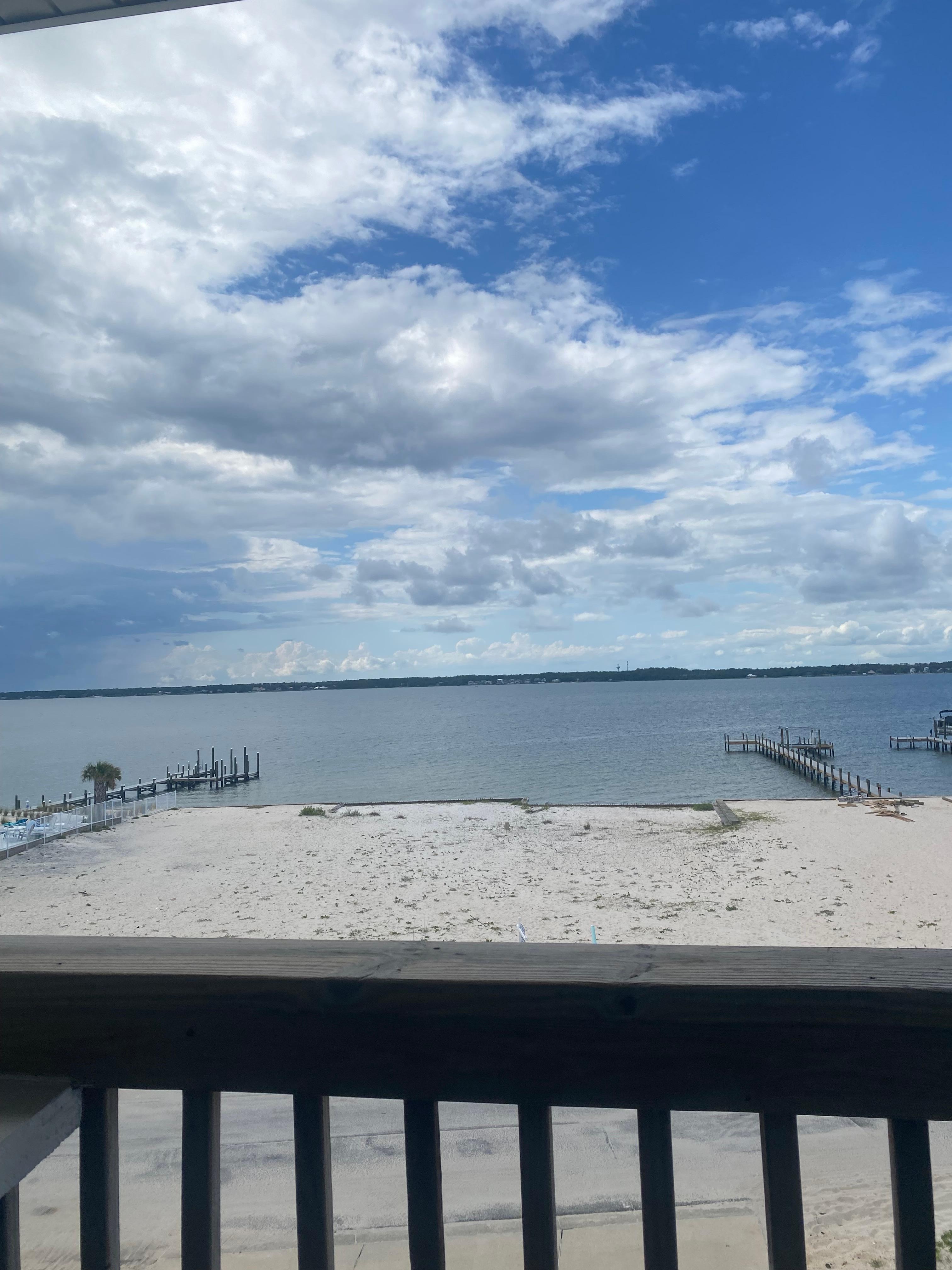 Our view from our kitchen/Den balcony. 