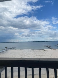 Our view from our kitchen/Den balcony.