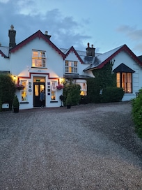 This contemporary hotel offers modern rooms, beautiful decor and elegance with a breathtaking view of the countryside in Ireland.
