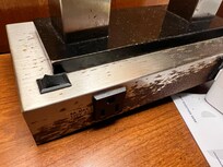 Lamp bases rusted from constant moisture issues
