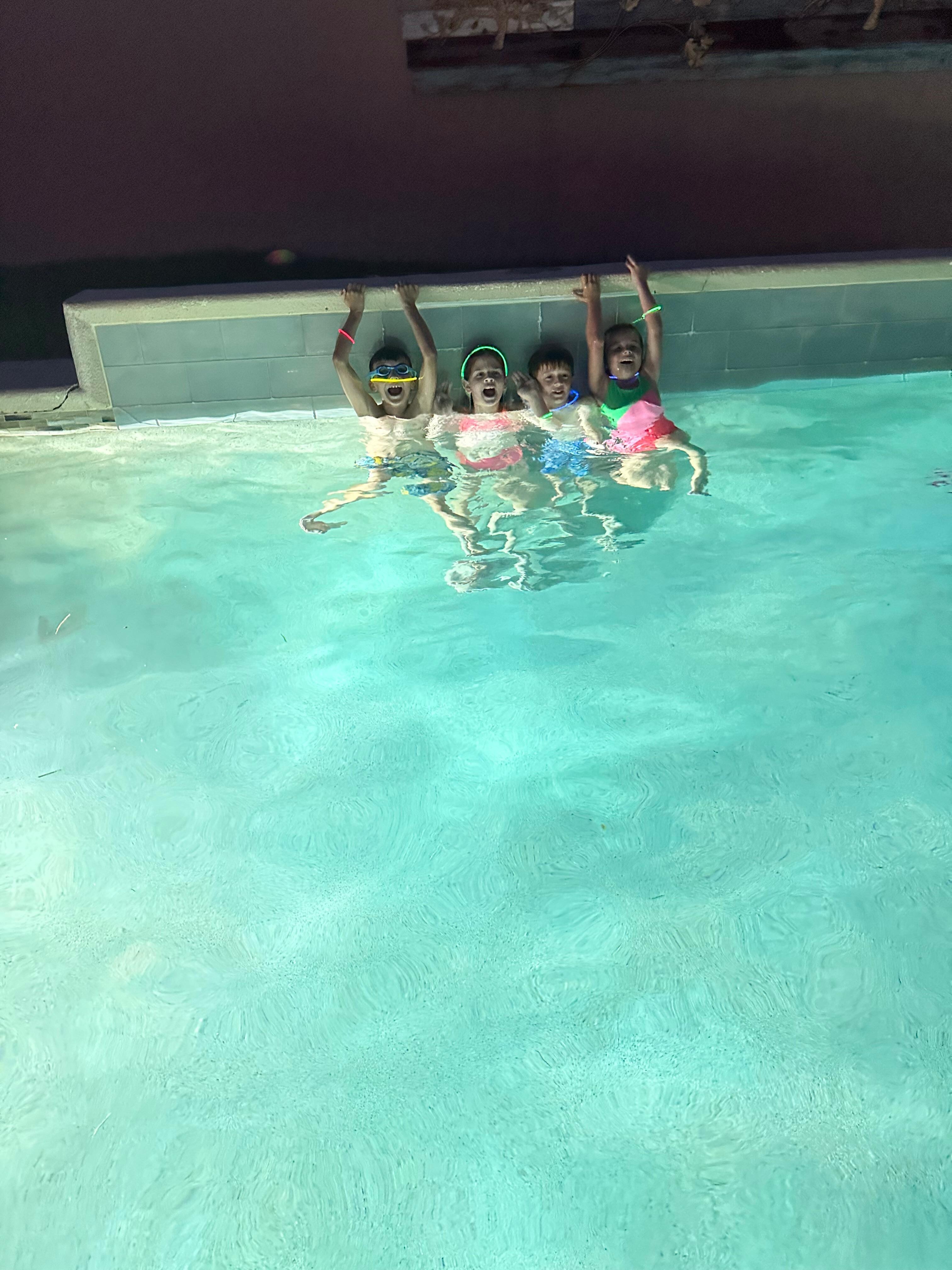 Night swim!
