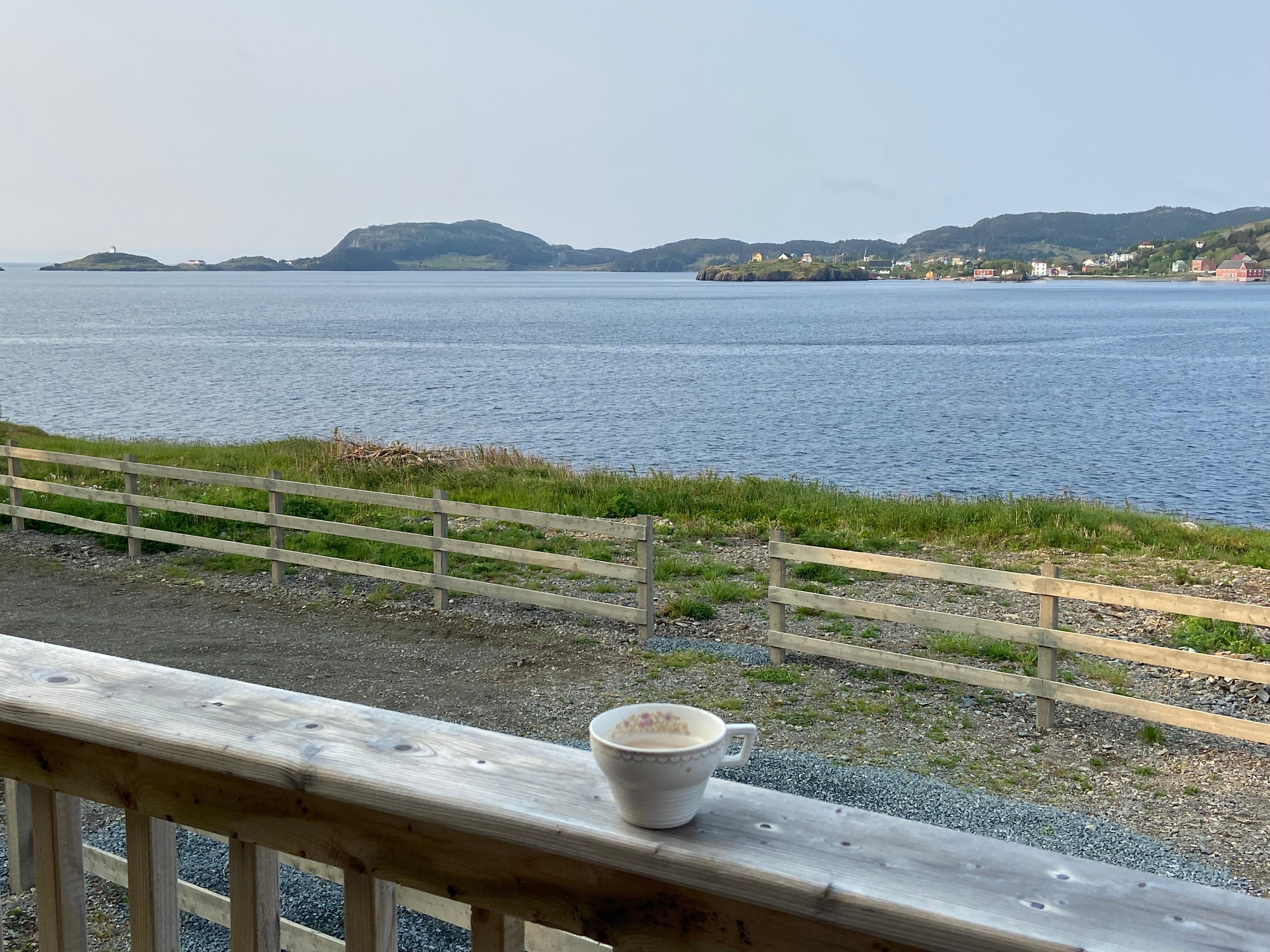 Coffee with a view!