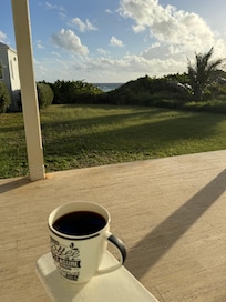 Our daily breakfast view.