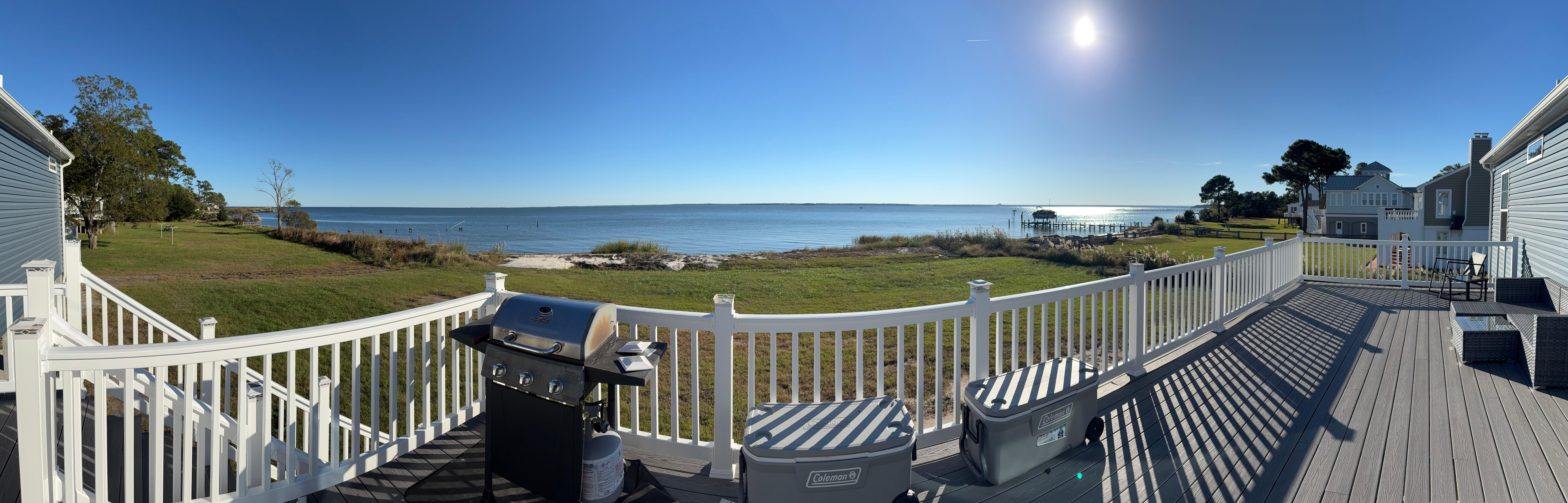Back porch panoramic 