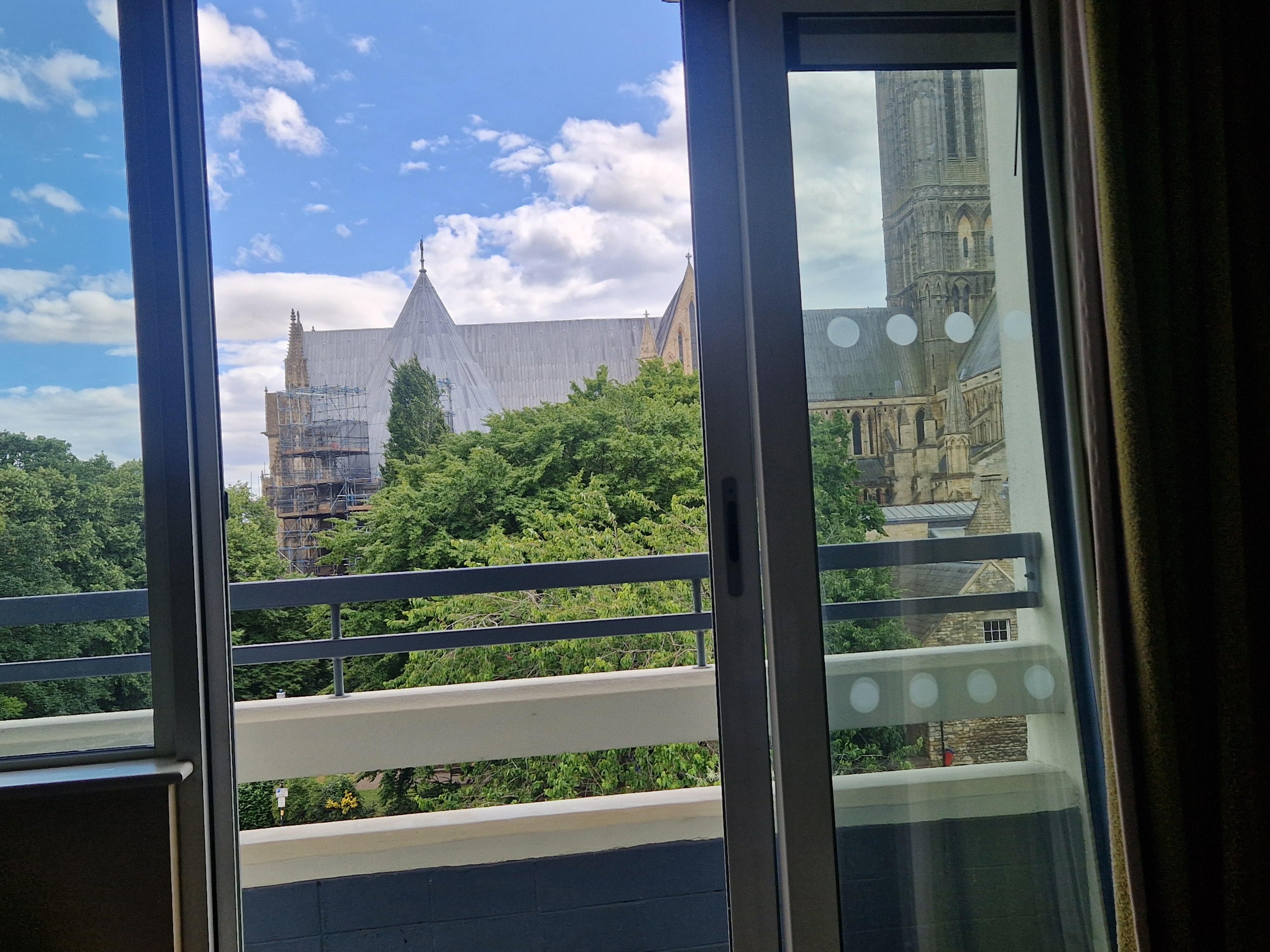Not a bad view from our room this afternoon at The Lincoln Hotel